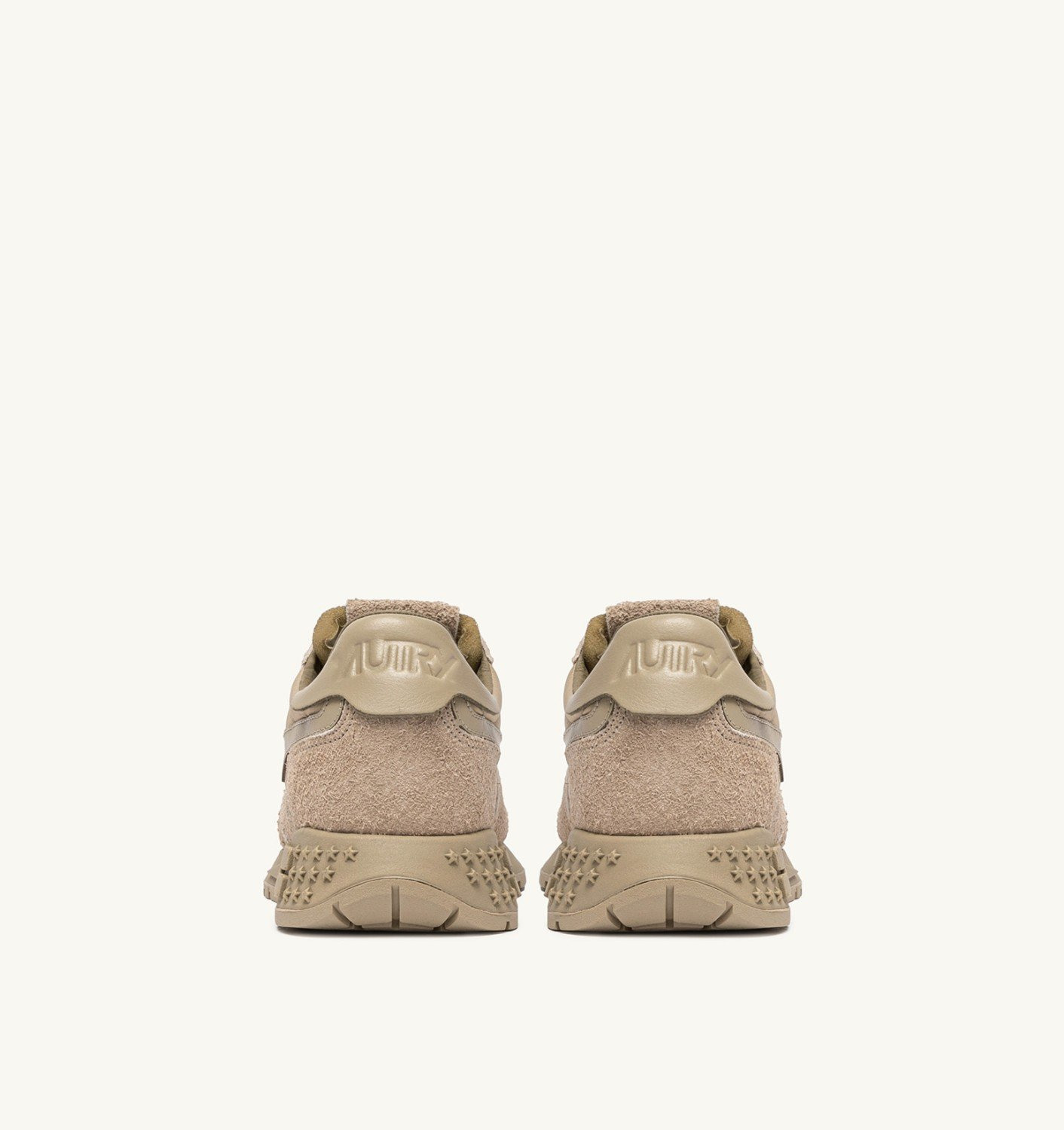 REELWIND LOW SNEAKERS IN SAFARI NYLON AND SUEDE - 3
