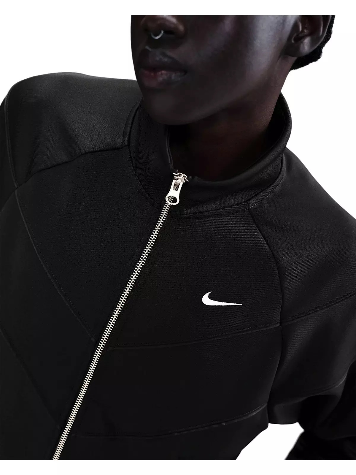 Women's Sportswear Windrunner Knit Jacket - Black - 3