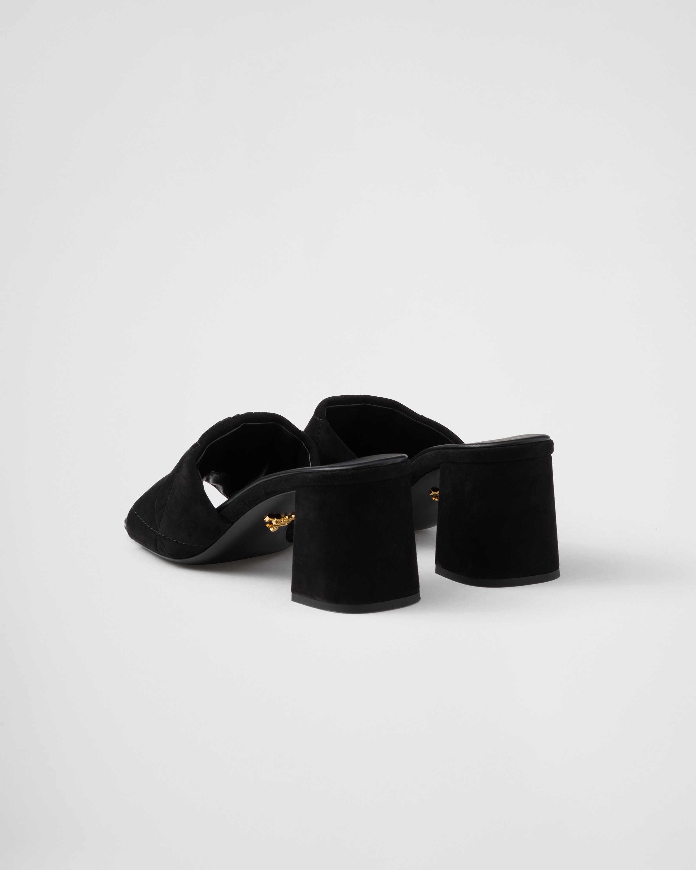 Stitched suede sandals - 4