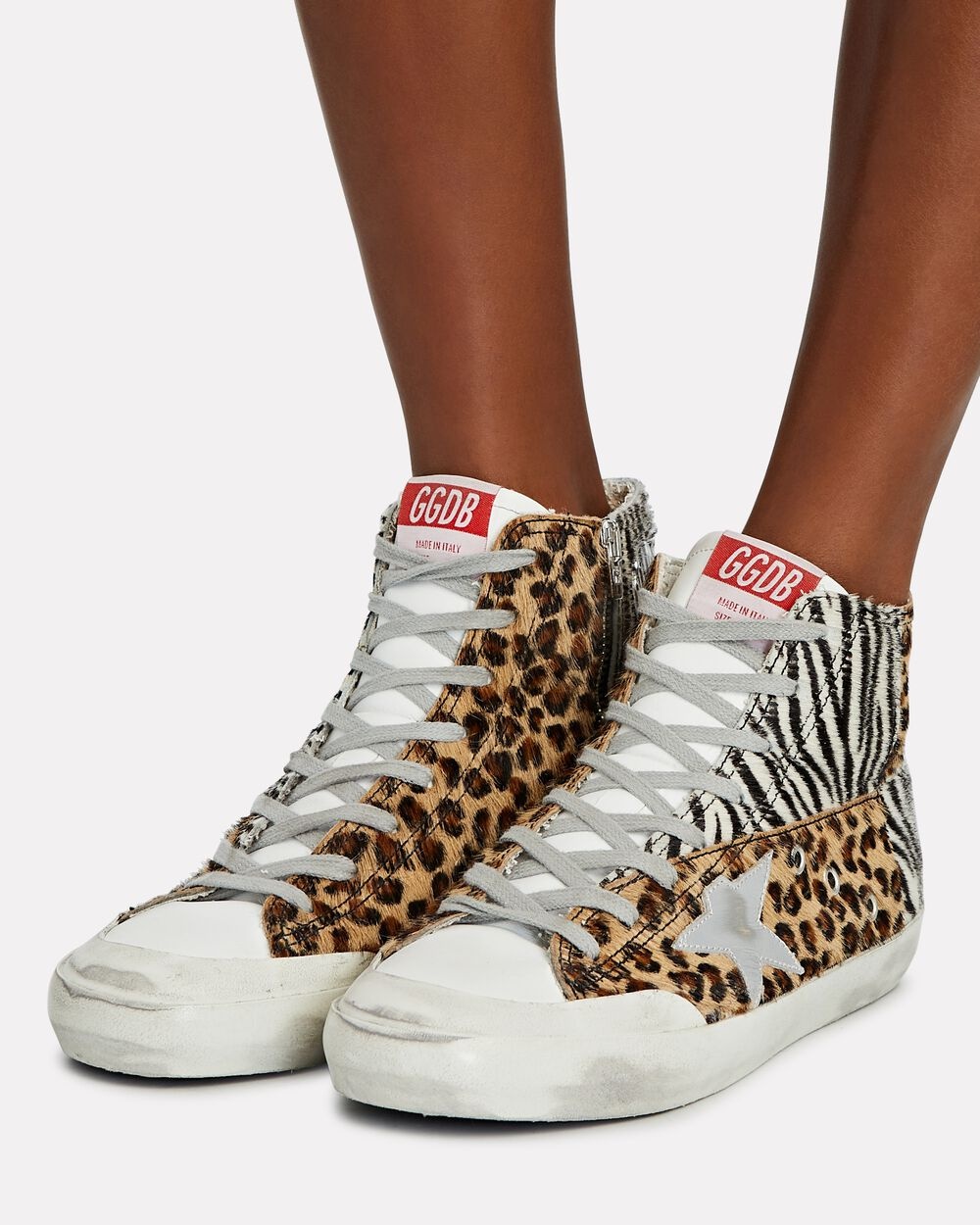 Francy Leopard High-Top Sneakers - 2