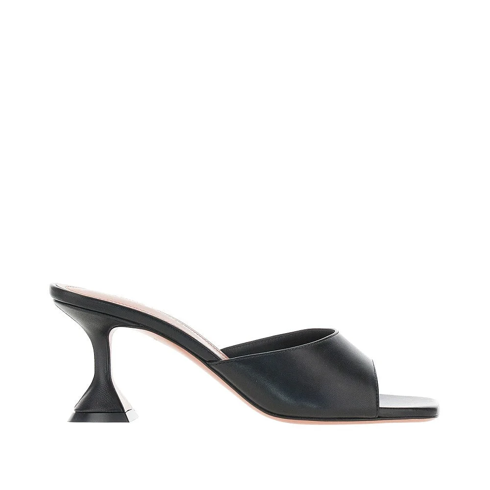 Amina Muaddi Women 'Lupita' Nappa Leather Slippers - 1
