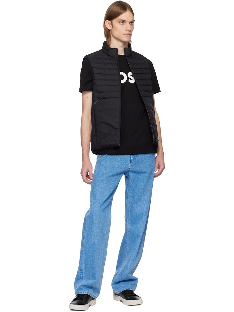 BOSS Black Bonded Logo Vest outlook