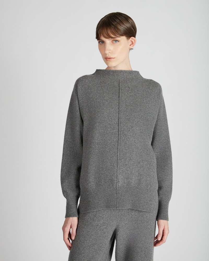 SLOWEAR Regular fit wool and cashmere sweater outlook