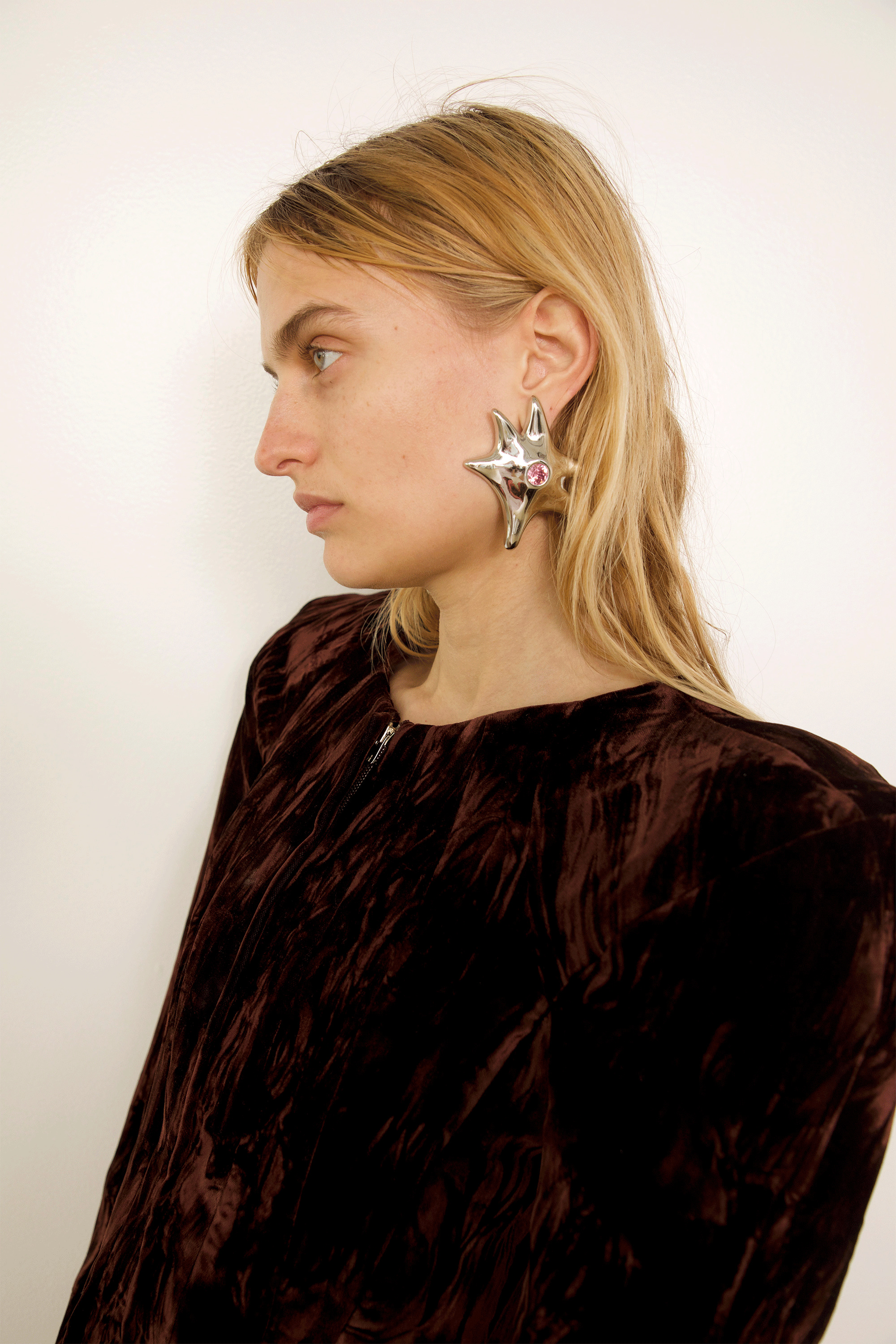 SOFT PINK CELESTE EARRING - 3