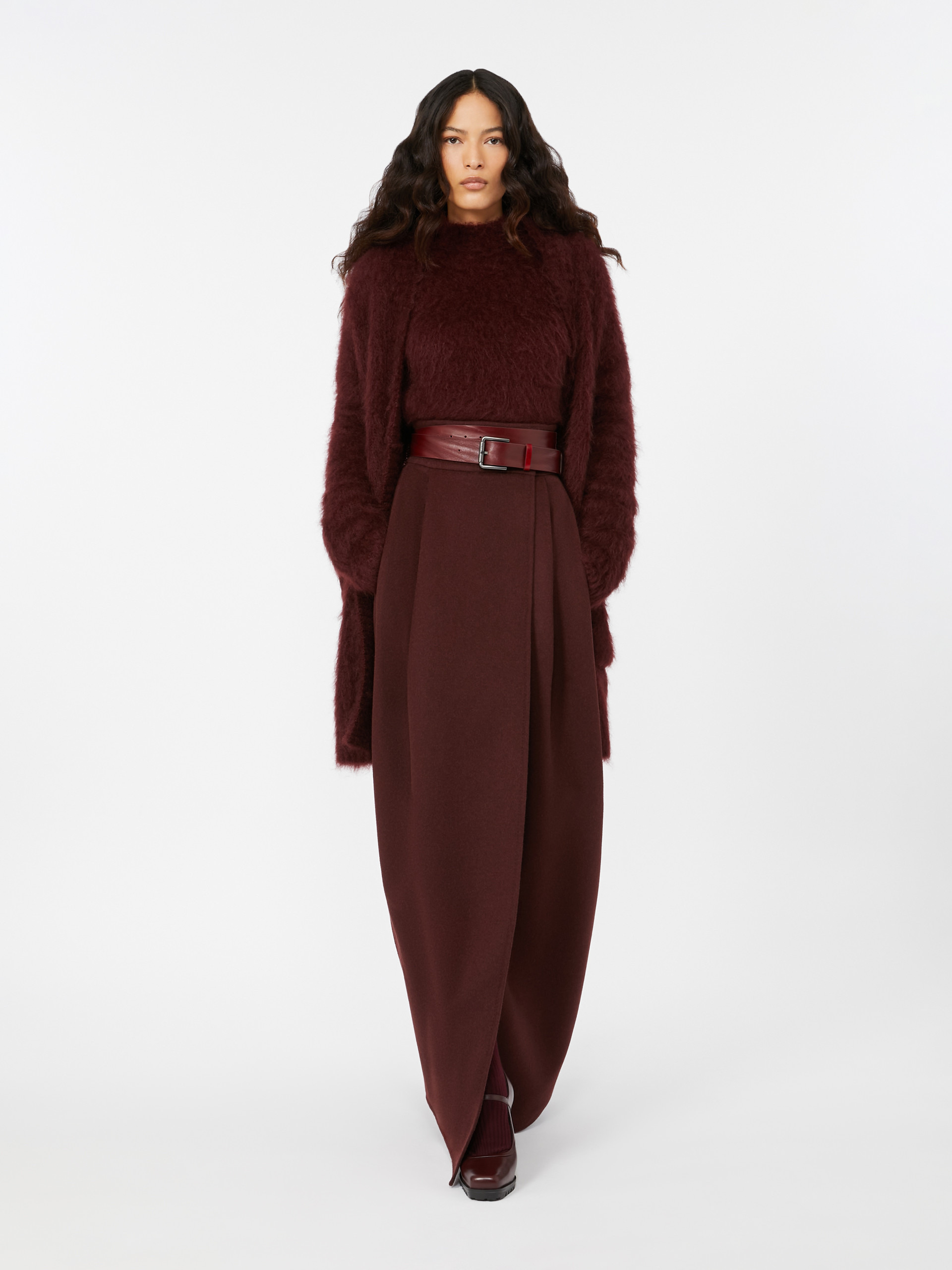 AFFETTO1234 Mohair knit cardigan - 2