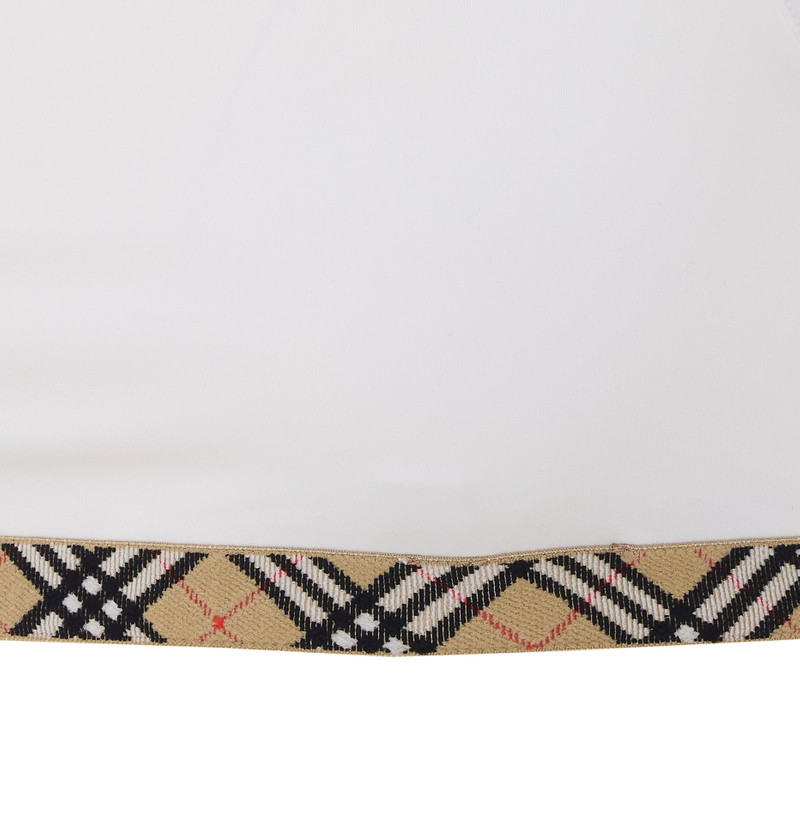 Burberry Burberry Top White Polyamide outlook