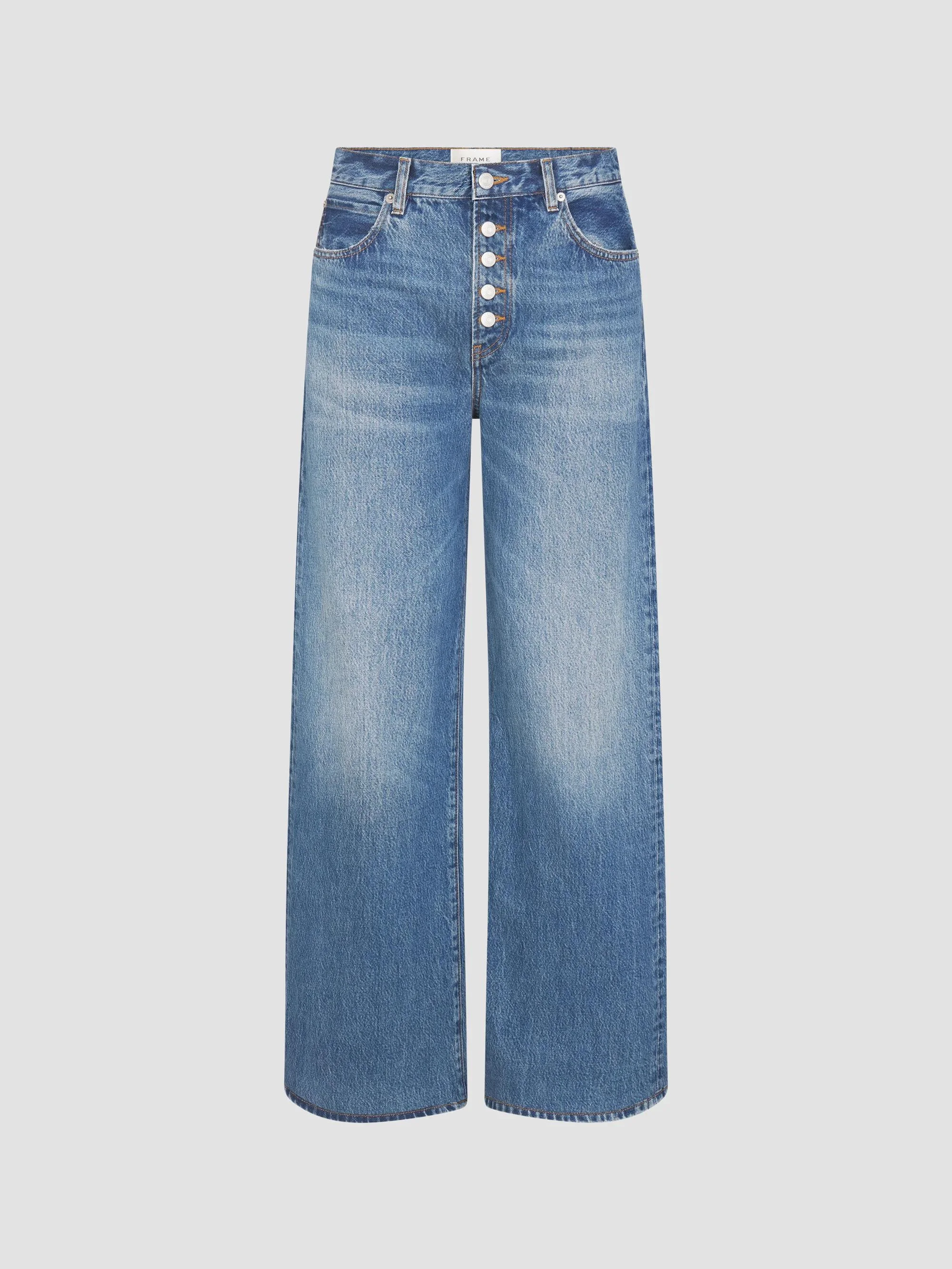 Women's The Loose High-Rise Wide-Leg Jeans - Soundwave - 1