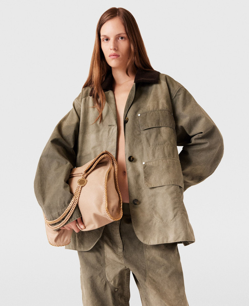 Stella McCartney Corduroy Collar Aged Jacket outlook