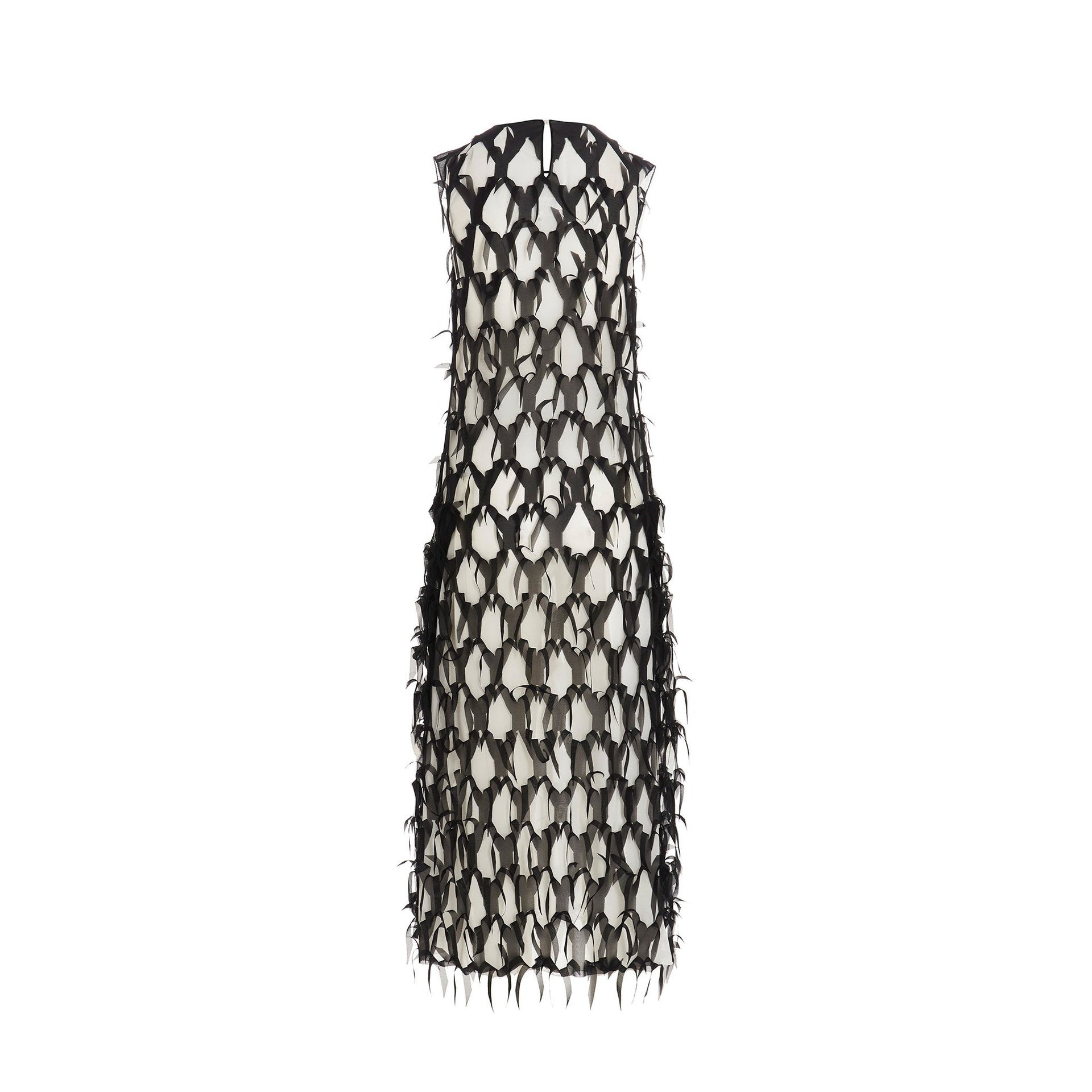 SILK MIDI DRESS - 2