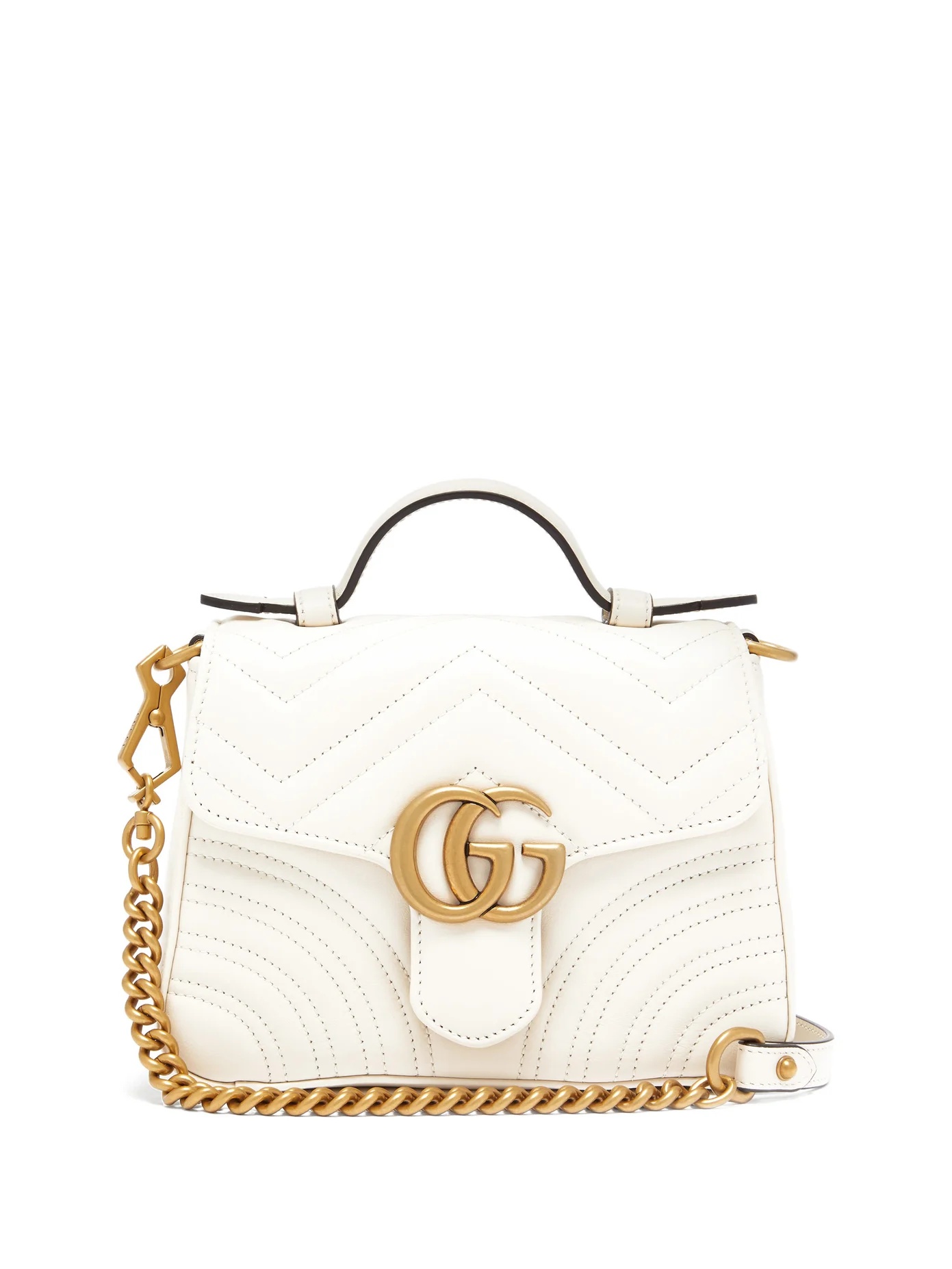 GG Marmont small quilted-leather cross-body bag - 1