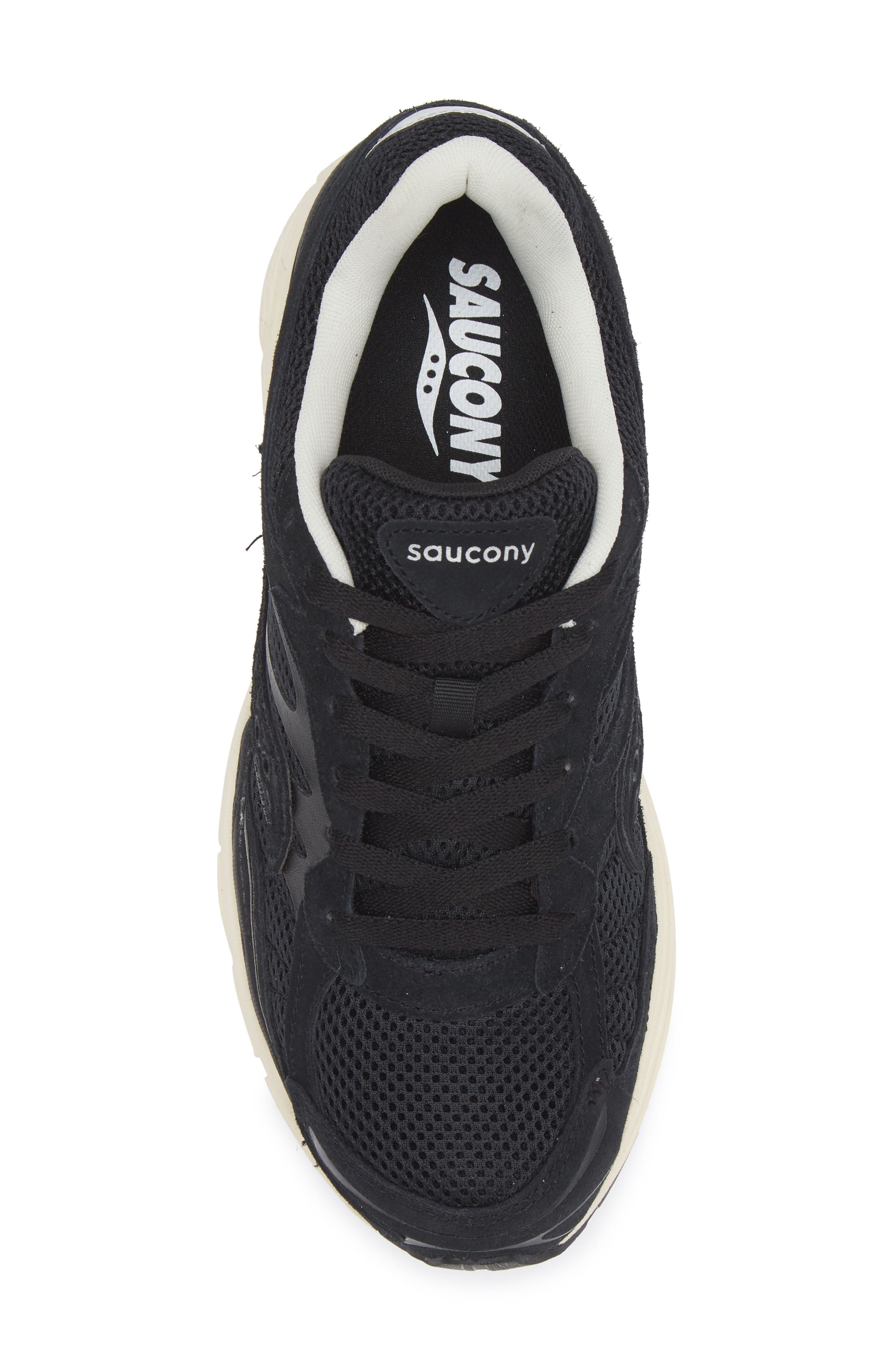 Saucony Gender Inclusive ProGrid Omni 9 Sneaker in Black/Cream at Nordstrom - 5