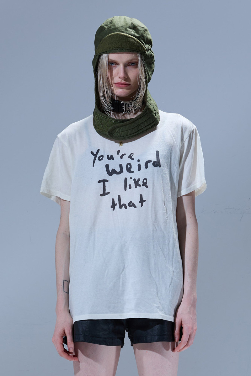 R13 YOU'RE WEIRD BOY T outlook