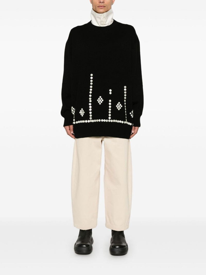 Comme des Garçons Homme Plus button-detailing sweater outlook