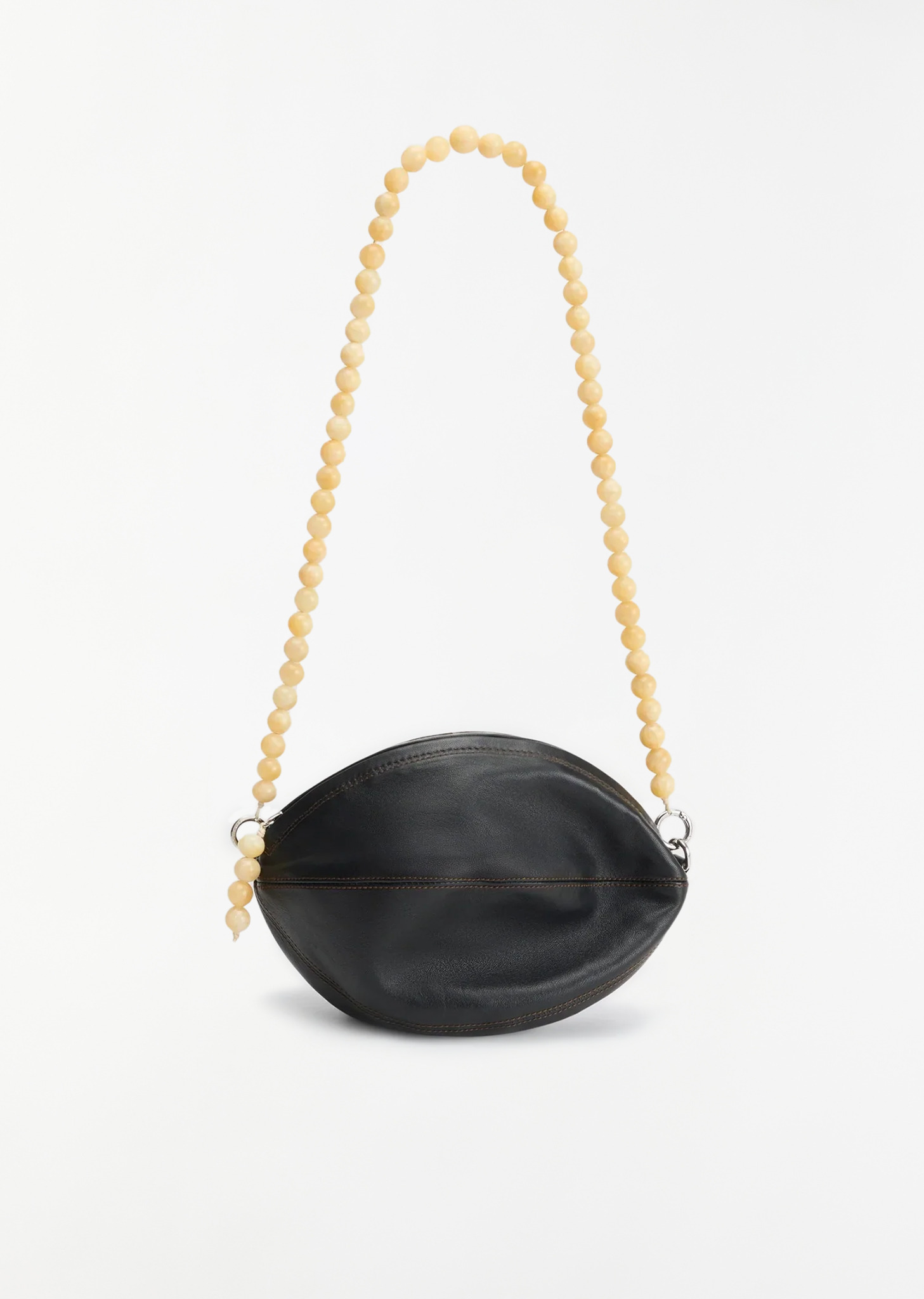 Beads Balloon Leather Pouch - 1