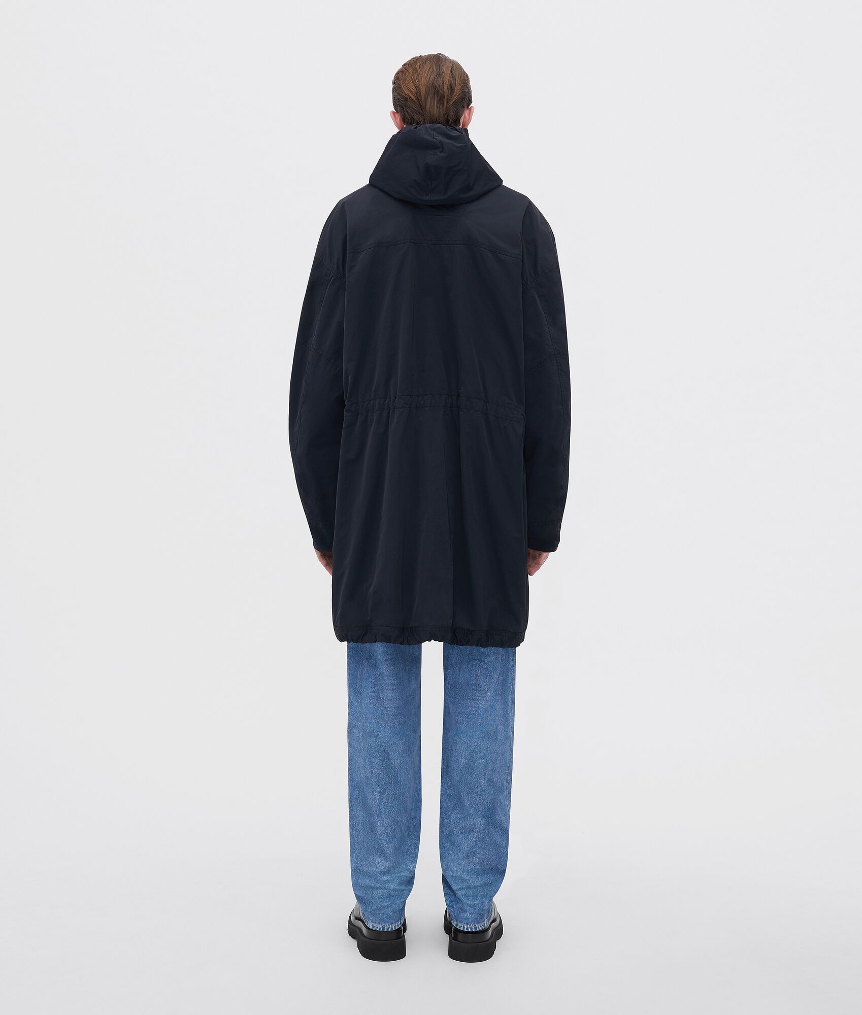 nylon hooded parka - 3