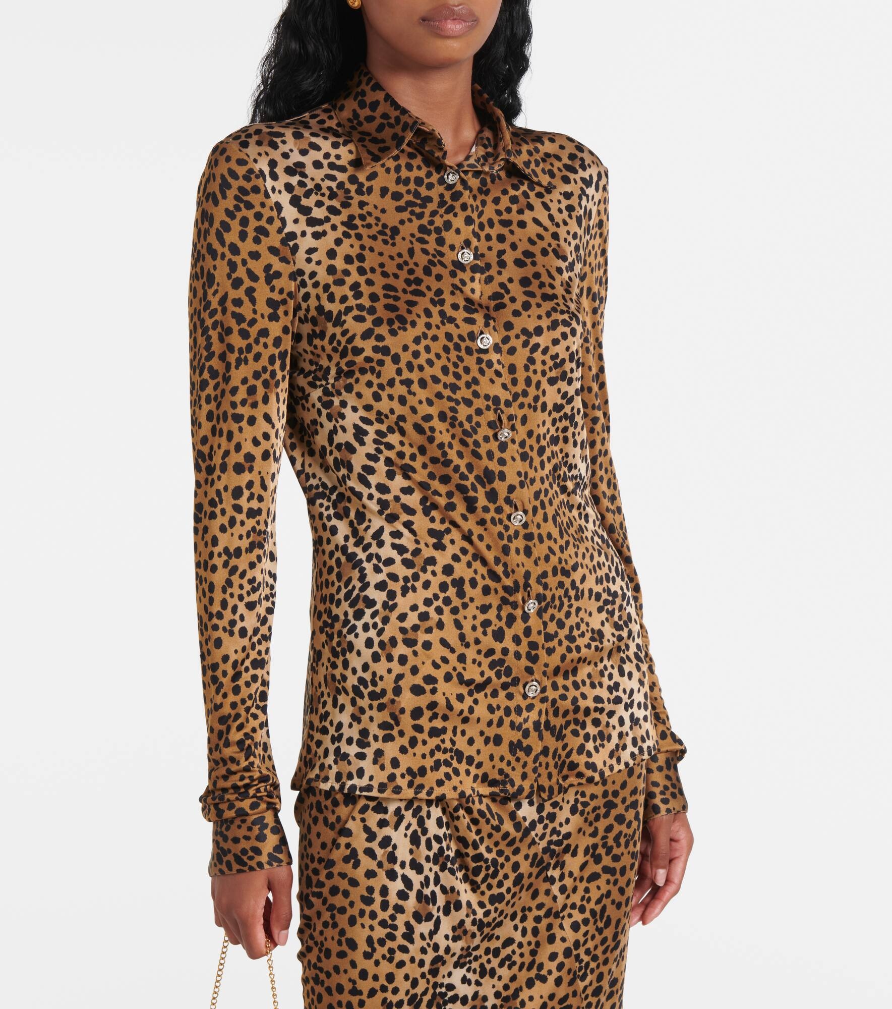 Leopard-print shirt - 6
