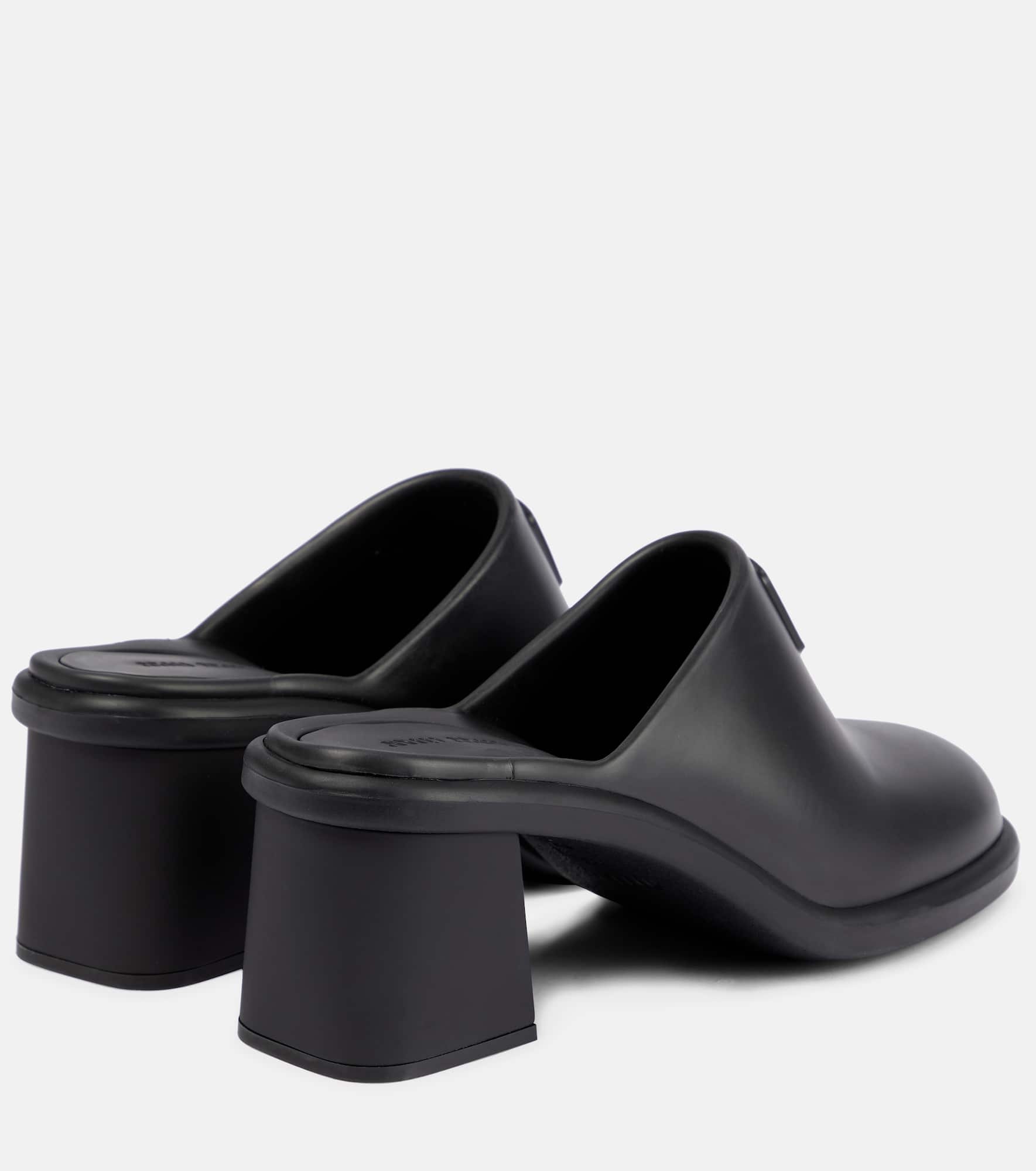 Logo rubber clogs - 3