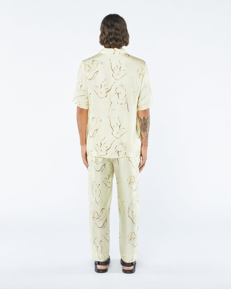 Nanushka Printed Twill Silk Shirt outlook