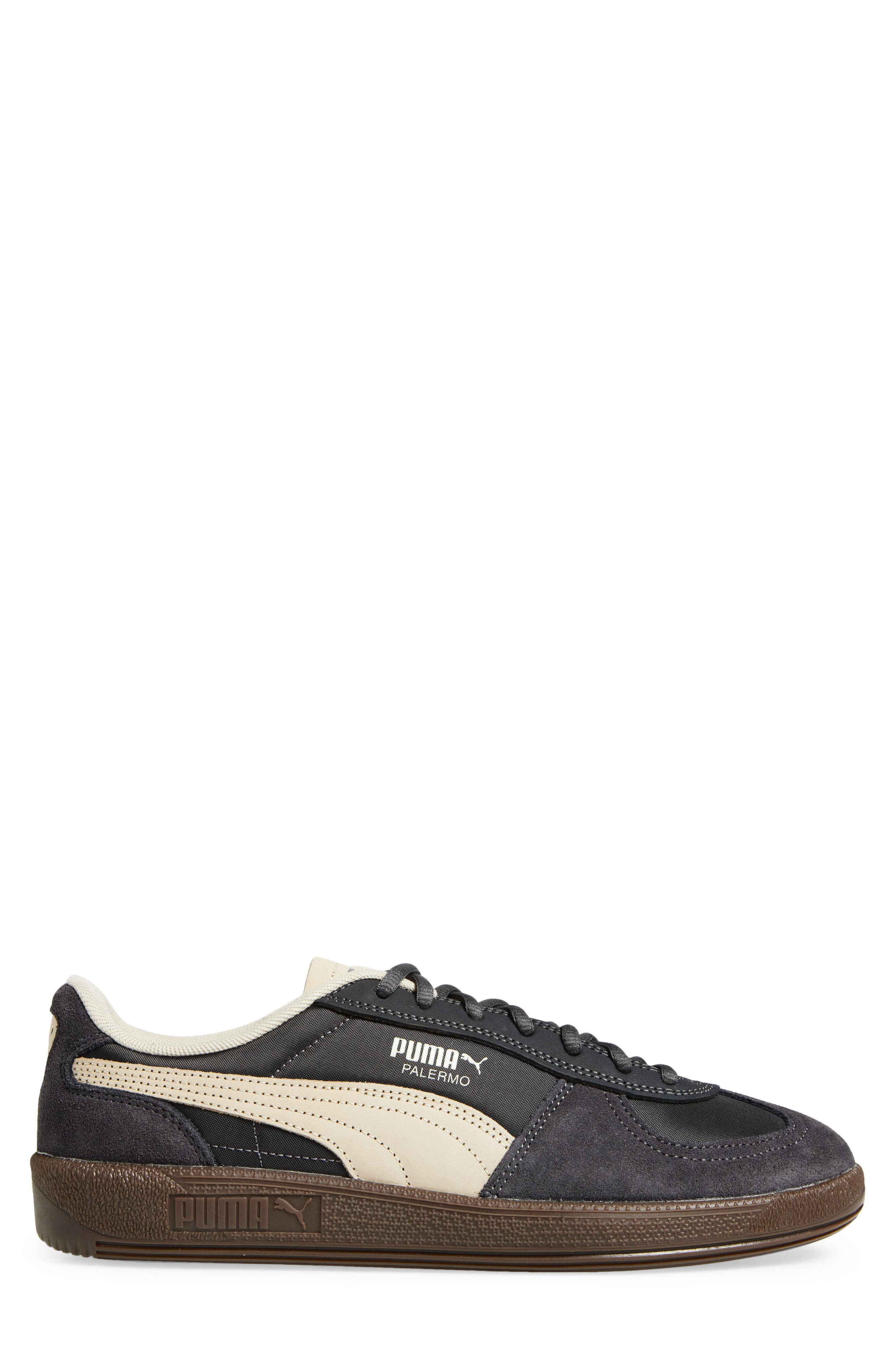 PUMA Palermo Pop Sneaker in Dusky Gray/Desert Dust at Nordstrom - 3