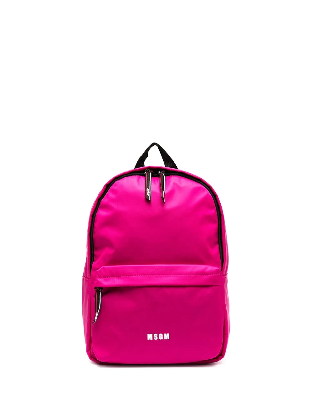 logo-print backpack - 1