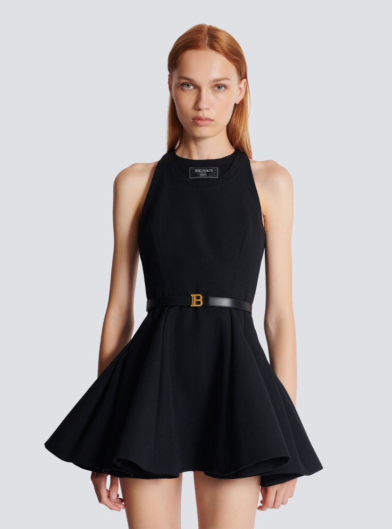 Balmain Thin calfskin B-Belt outlook