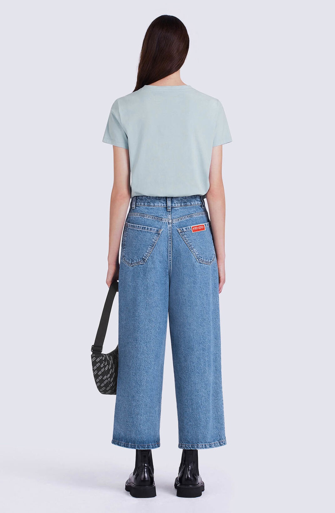 SUMIRE cropped jeans - 4