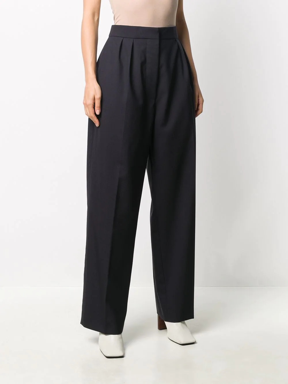 tailored wide-leg trousers - 3