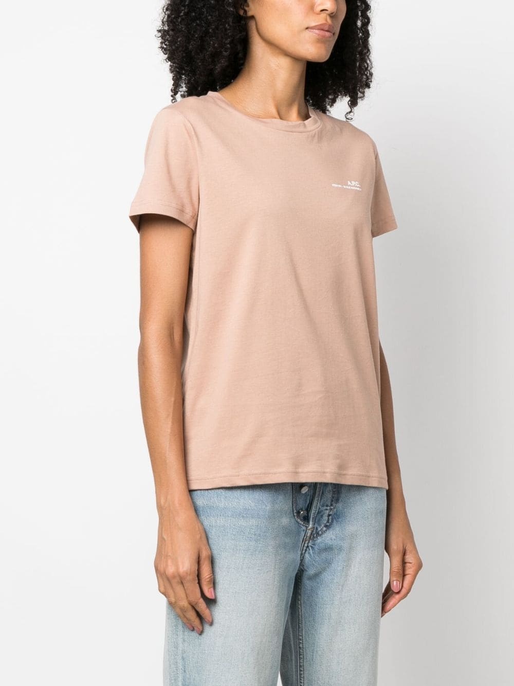 logo-print cotton T-shirt - 3