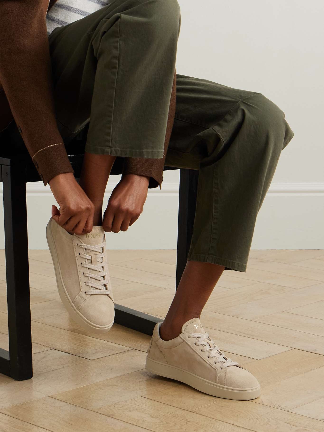 Cassetta suede sneakers Taupe - 2