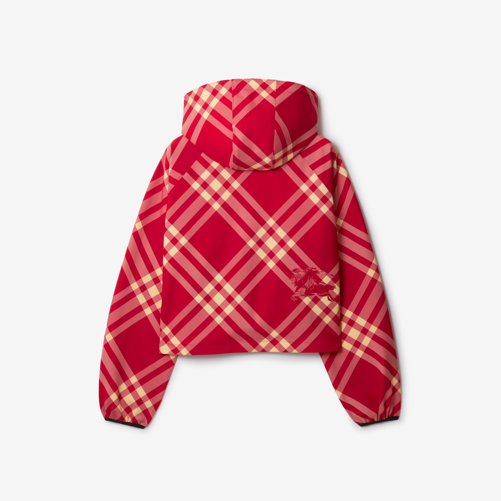 Cropped Check Lightweight Jacket - 5