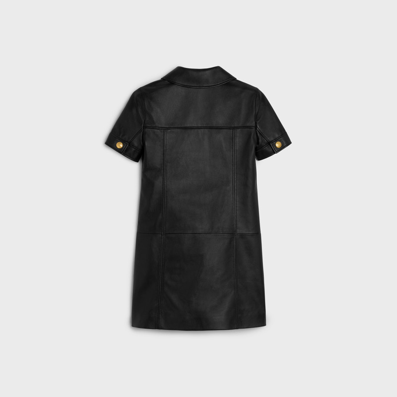 CELINE mini dress in soft lambskin outlook