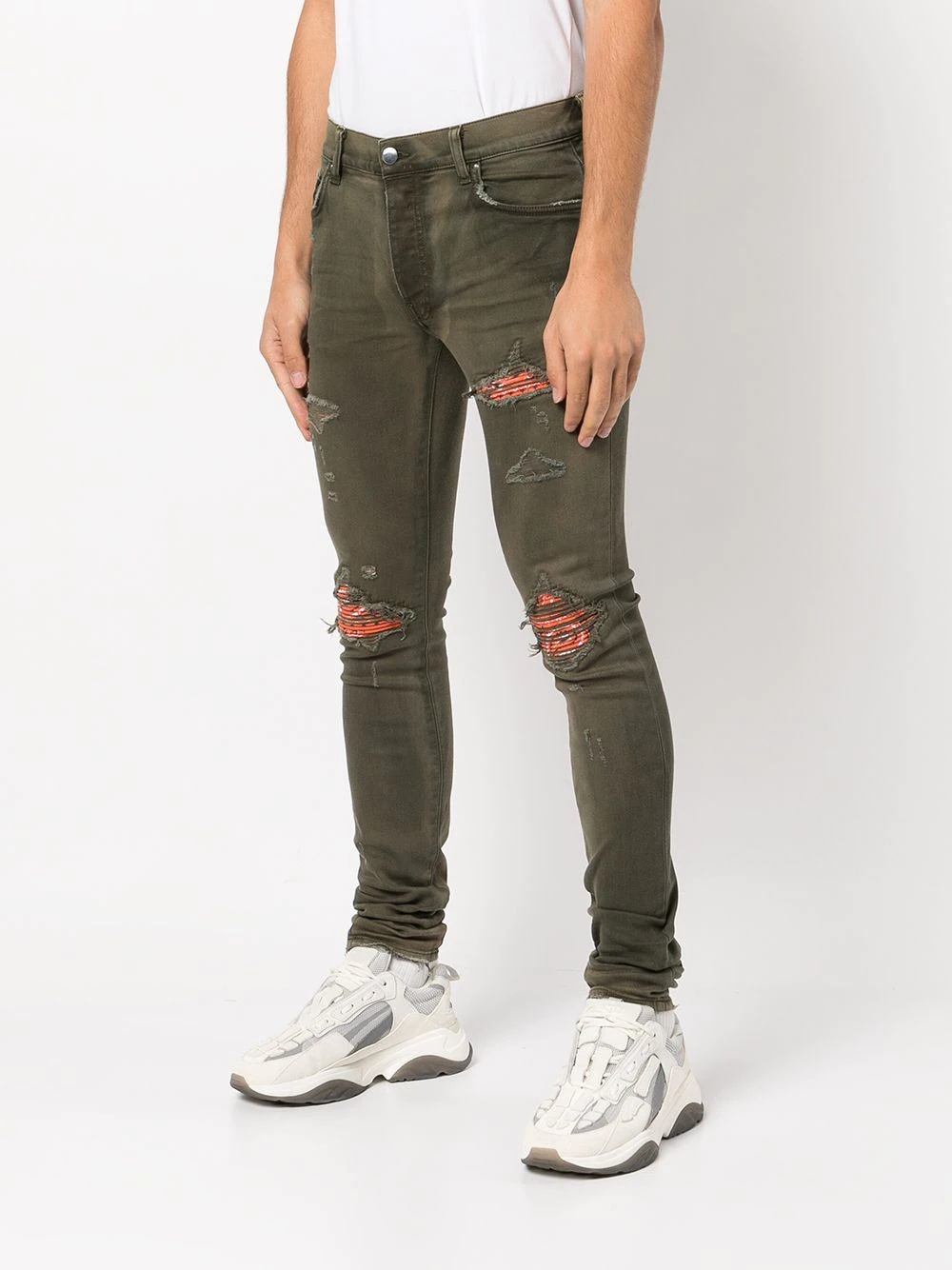 bandana skinny jeans - 3