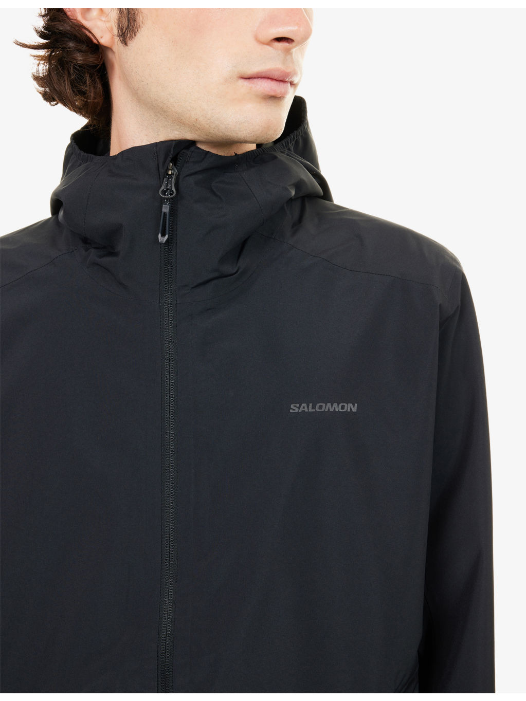 Outscape 2L Logo-Patch Shell Jacket - 5