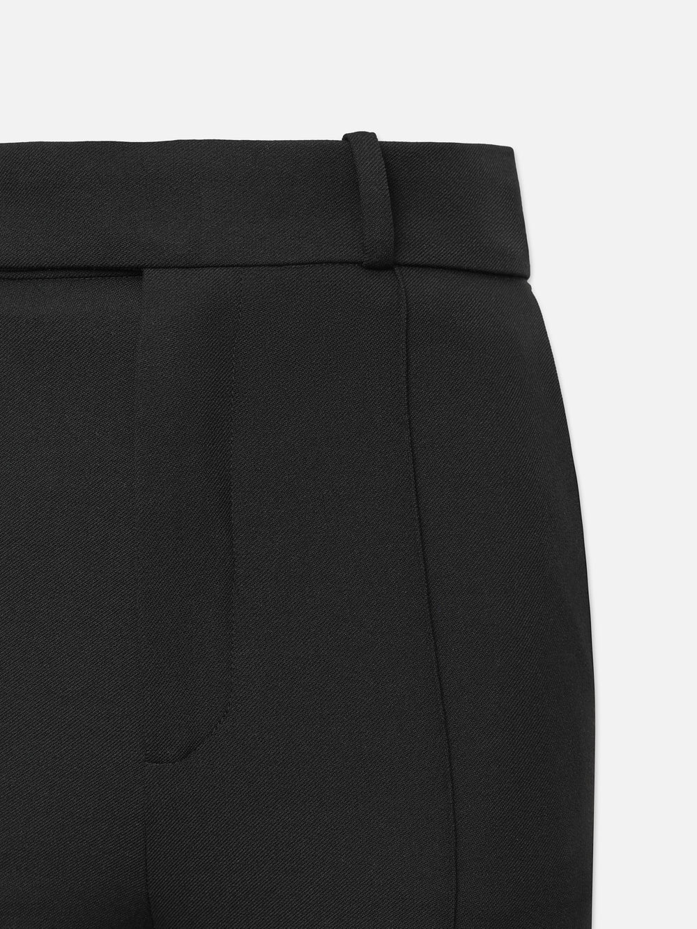 The Slim Stacked Trouser in Black - 3