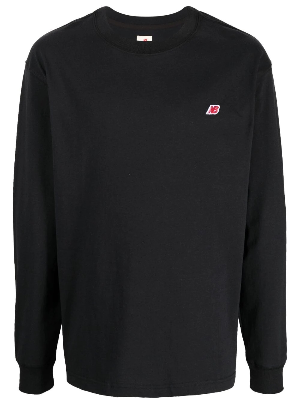 cotton logo-patch sweatshirt - 2