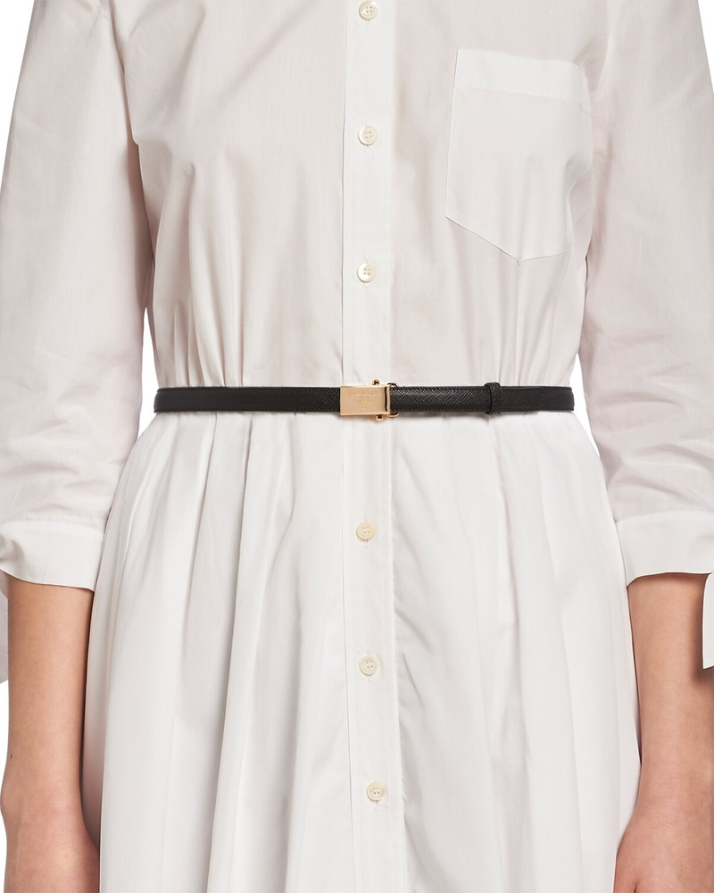Prada Saffiano Leather Belt outlook