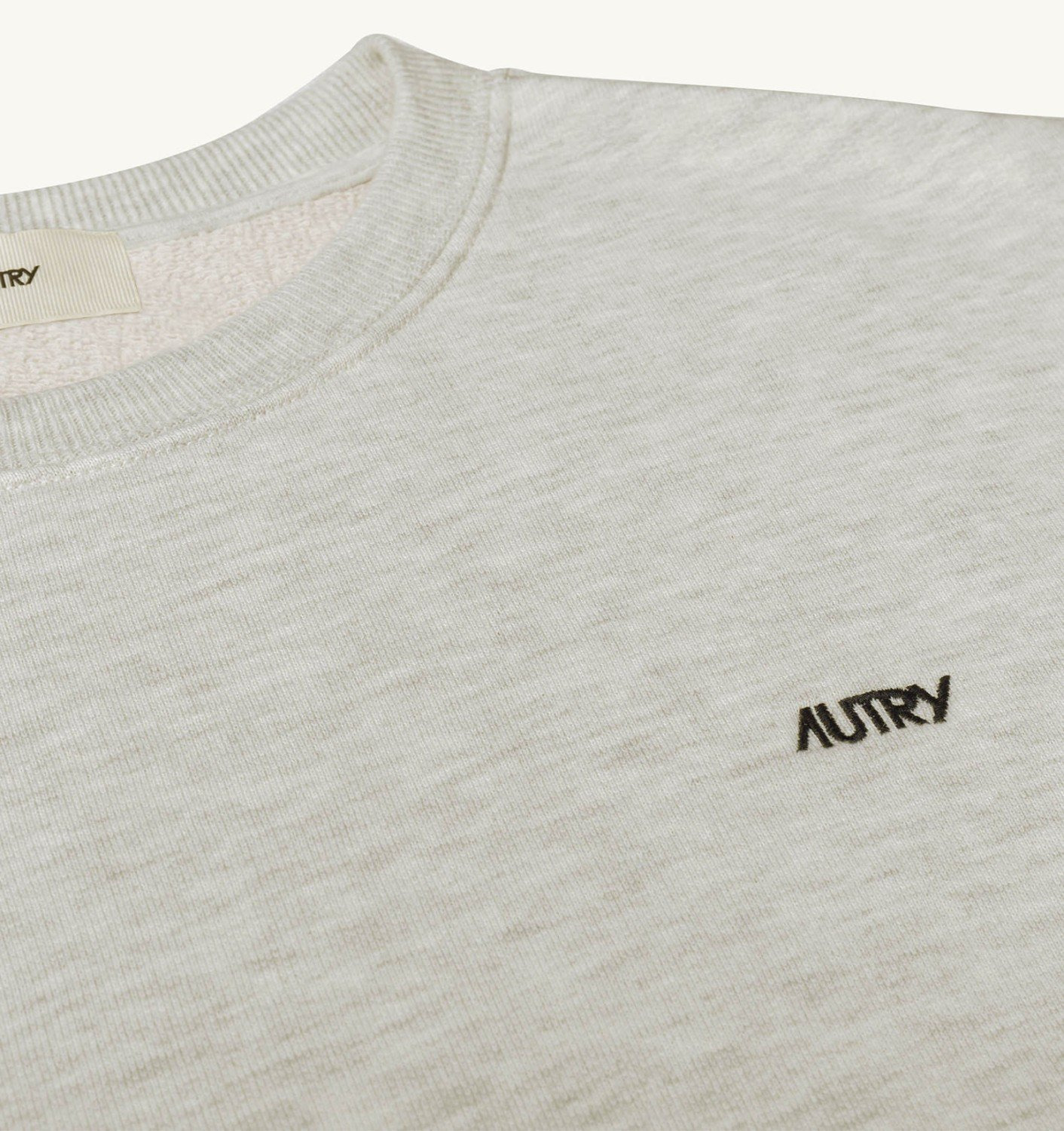 EMBROIDERED AUTRY LOGO CREWNECK SWEATSHIRT WOMAN - 5