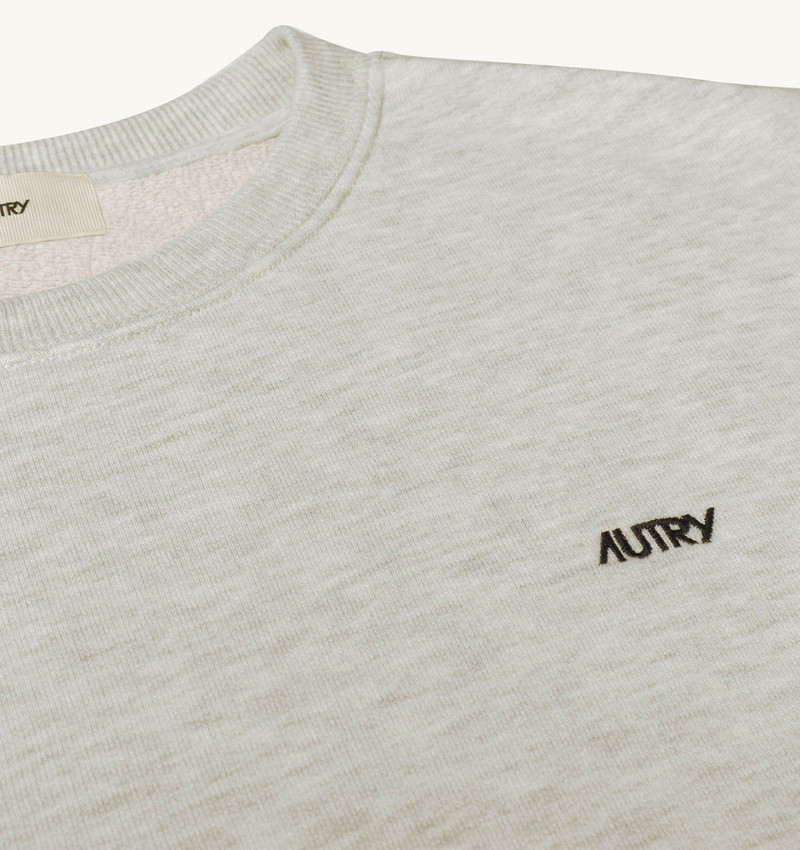 EMBROIDERED AUTRY LOGO CREWNECK SWEATSHIRT WOMAN 5