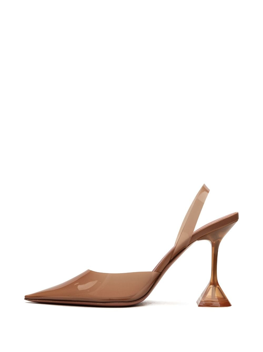 Holli Glass 95mm slingback pumps - 4