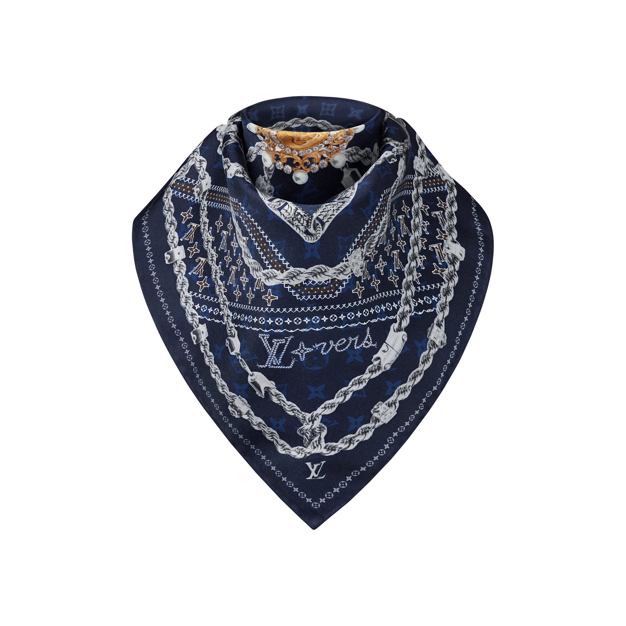 LV Dynasty Silk Bandana - 2