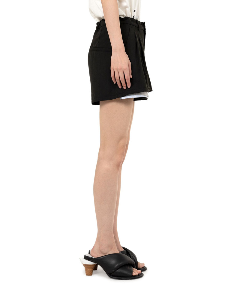 Triple Layered Stripe Shorts 6