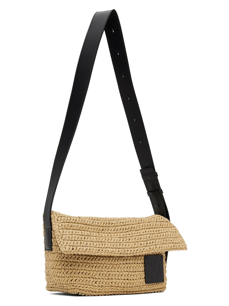 Jil Sander Beige Crochet Utility Bag outlook