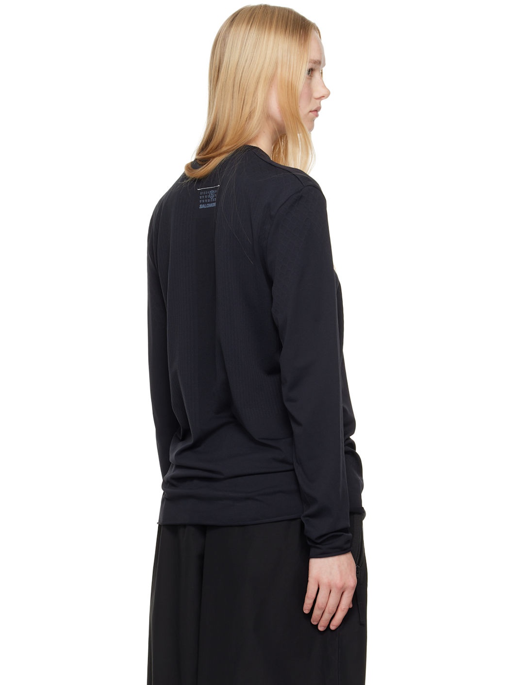 Black Salomon Edition Sneaker Print Sport T-shirt - 3