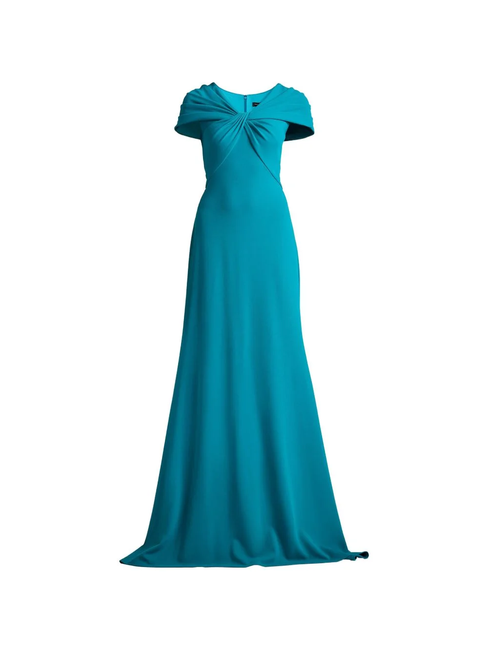 twist-detail off-shoulder maxi dress - 1