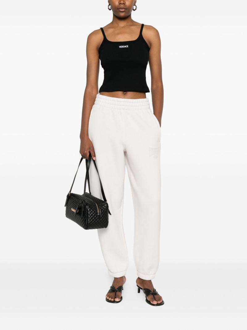 VERSACE logo-embroidered top outlook