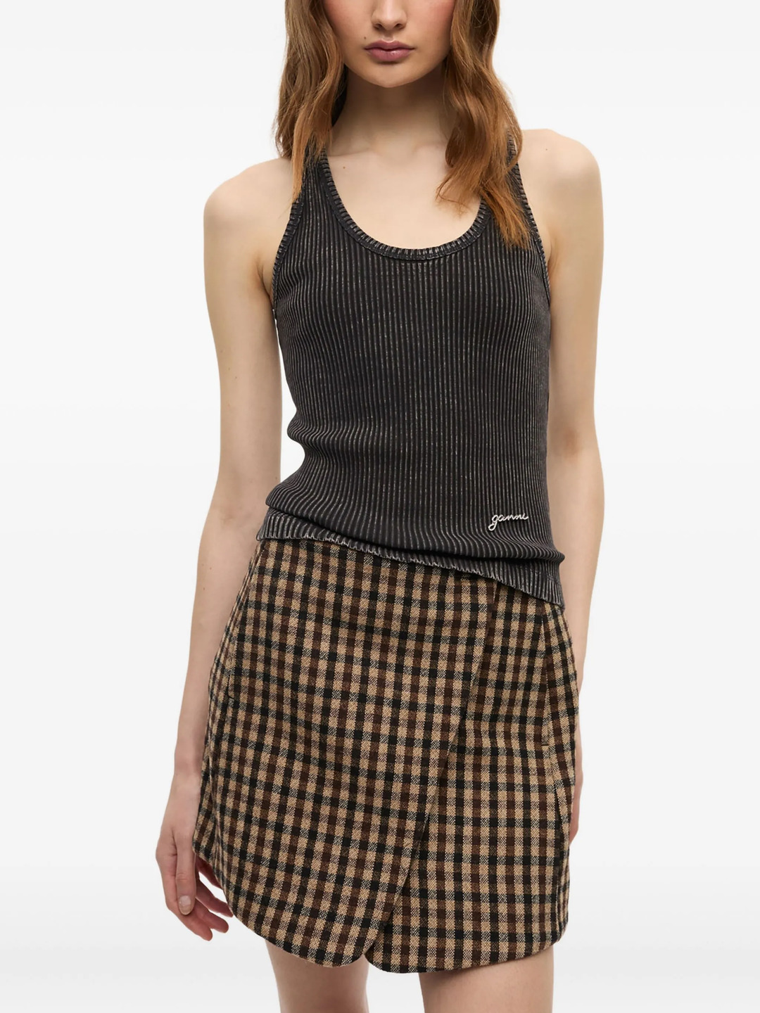 Heavy Rib Jersey Tank Top - 3