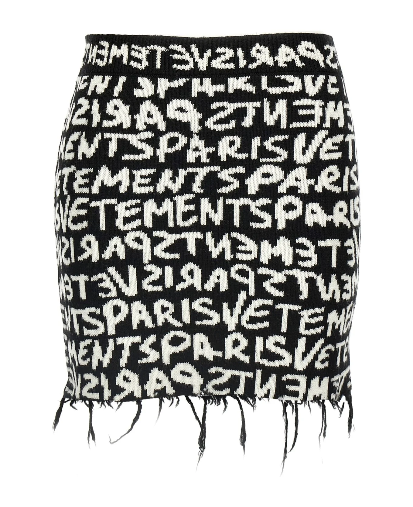 'vetements Paris Monogram Mini' Skirt - 1