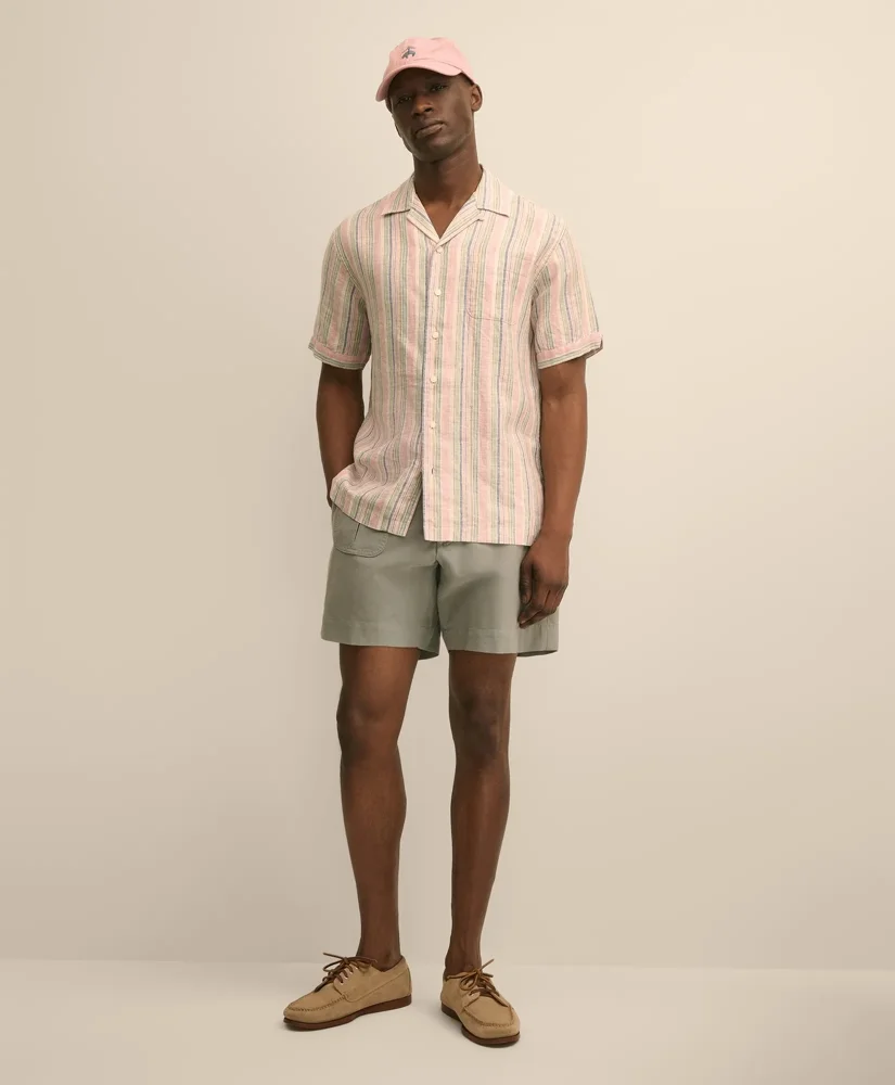 7" Cotton Blend Paratrooper Shorts - 1