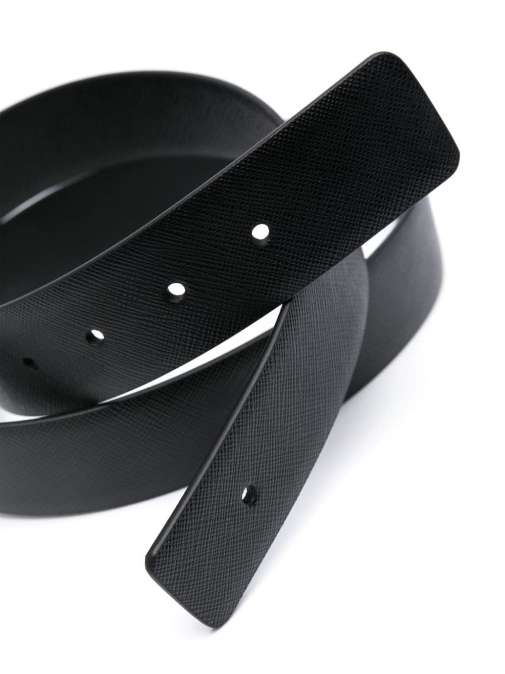 Saffiano leather belt - 2