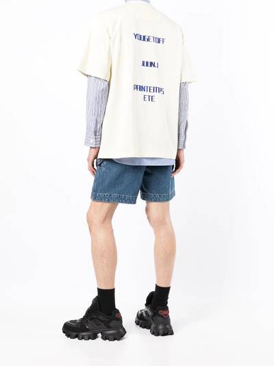 JUUN.J logo crew-neck T-shirt outlook